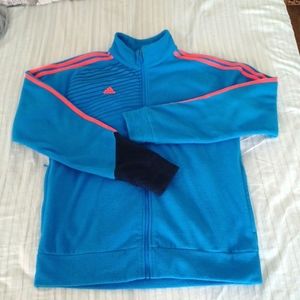 Adidas predator blue orange fleece